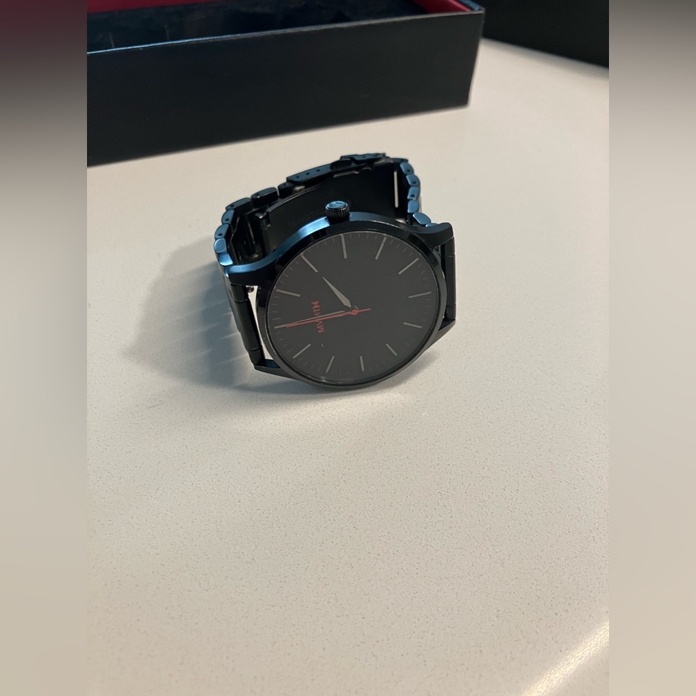 MVMT Black and Red Men's Watch - Picture 3 of 4